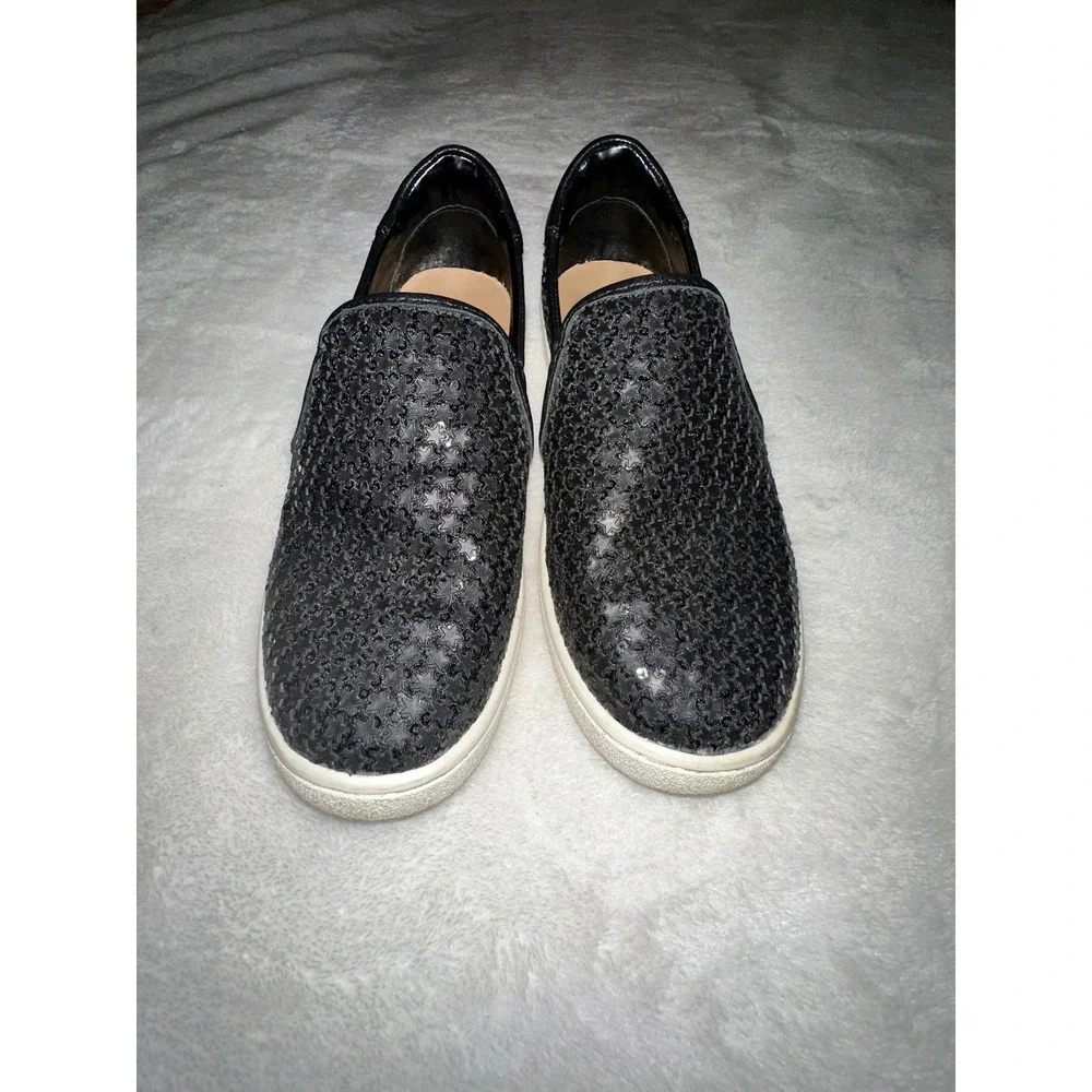 UGG cas Slip On Sneakers Black Sequin Embellished Casual Shoes Women's‎